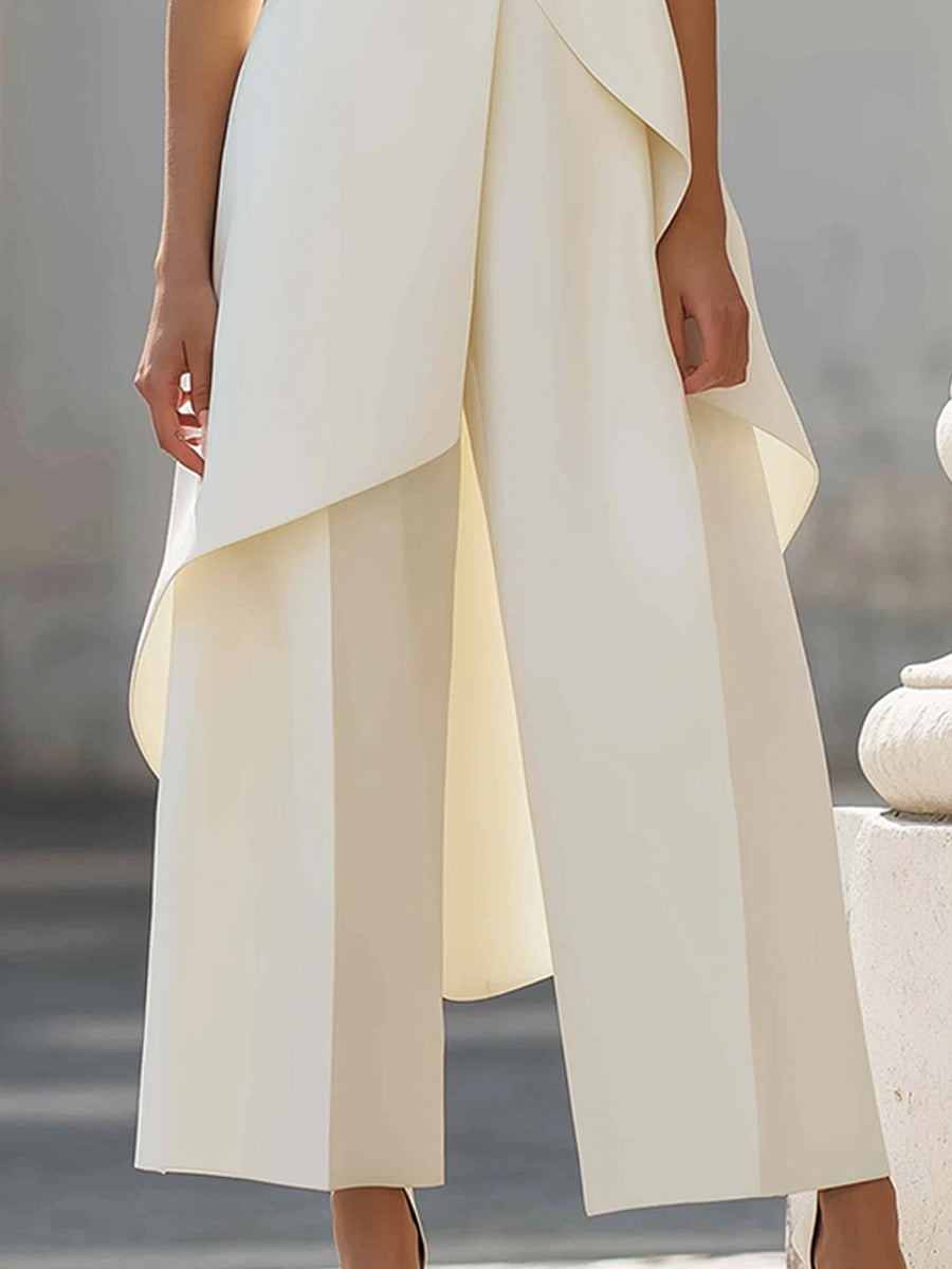 Vivienne | Elegant Drape Jumpsuit