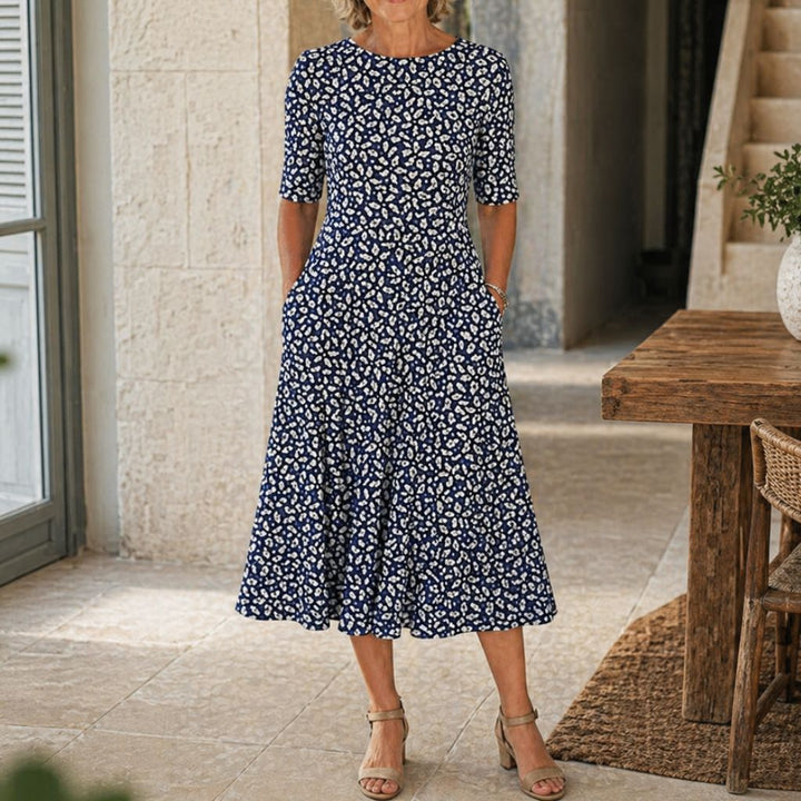 Debbie | Effortless Floral Midi Dress