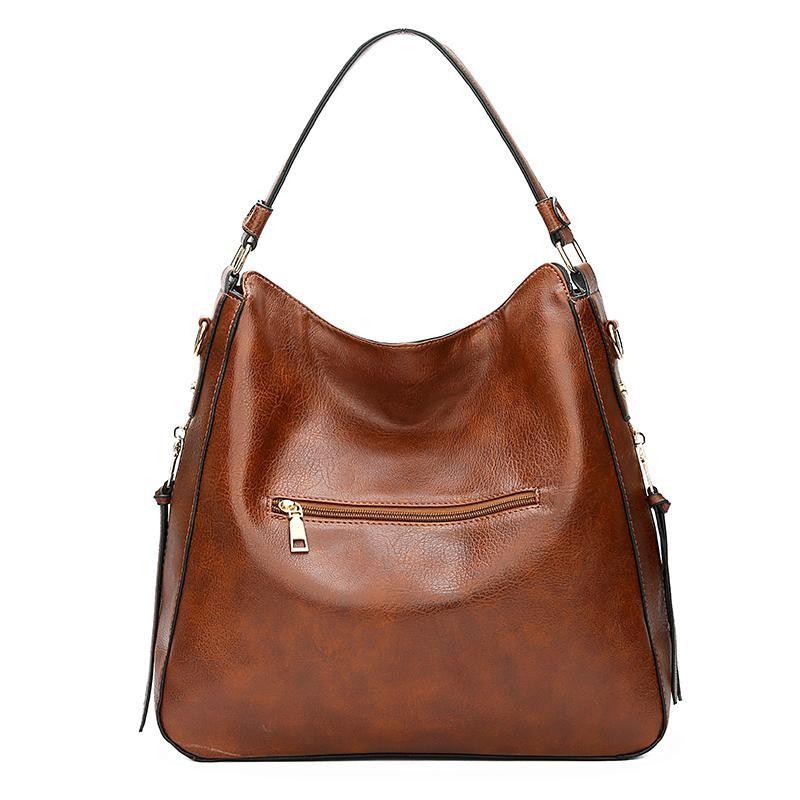 Annette | Leather Anti-Theft Hobo Bag