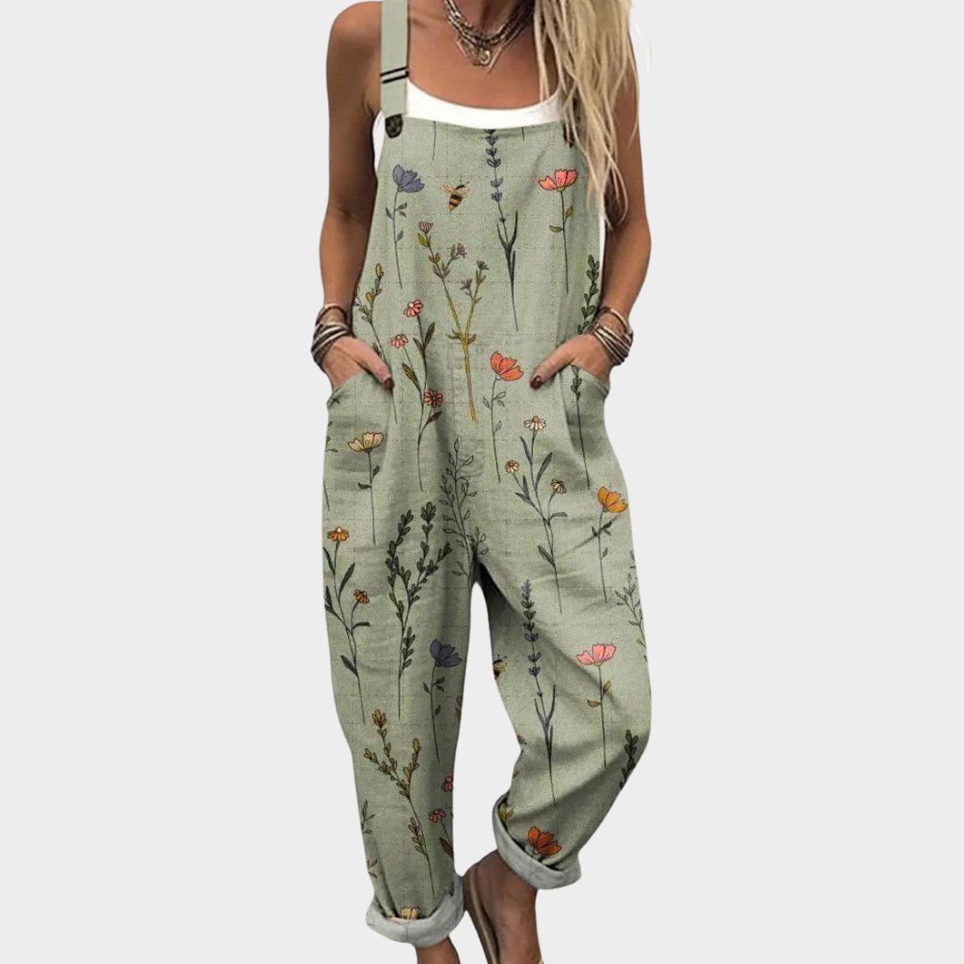Lorraine | Printed Comfort Overalls