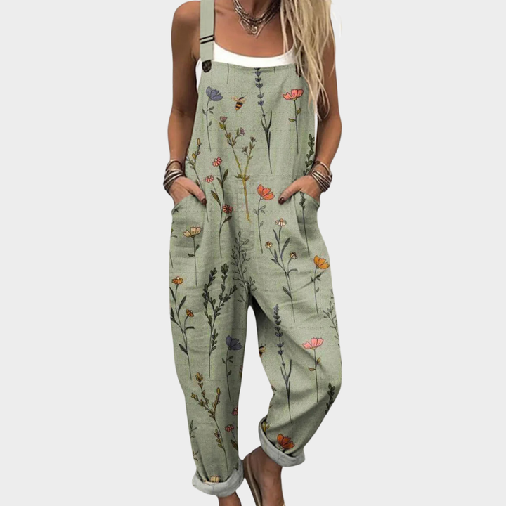 Lorraine | Printed Comfort Overalls