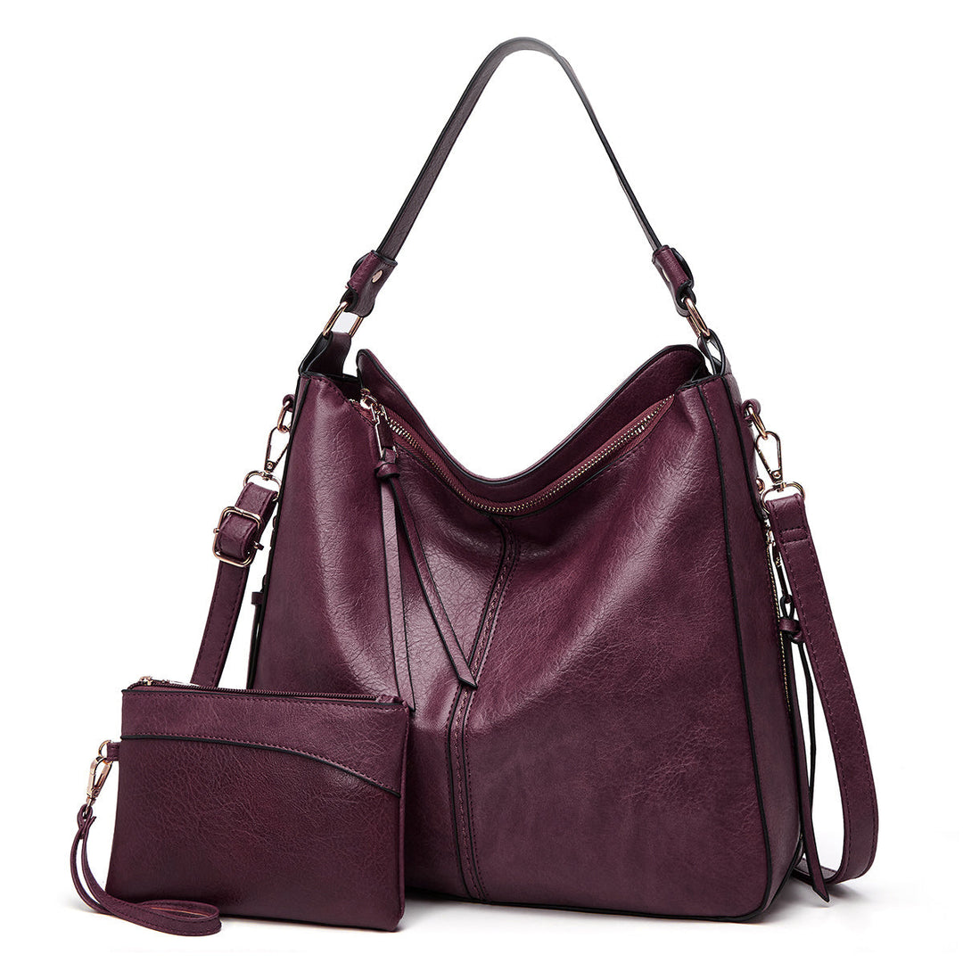 Annette | Leather Anti-Theft Hobo Bag