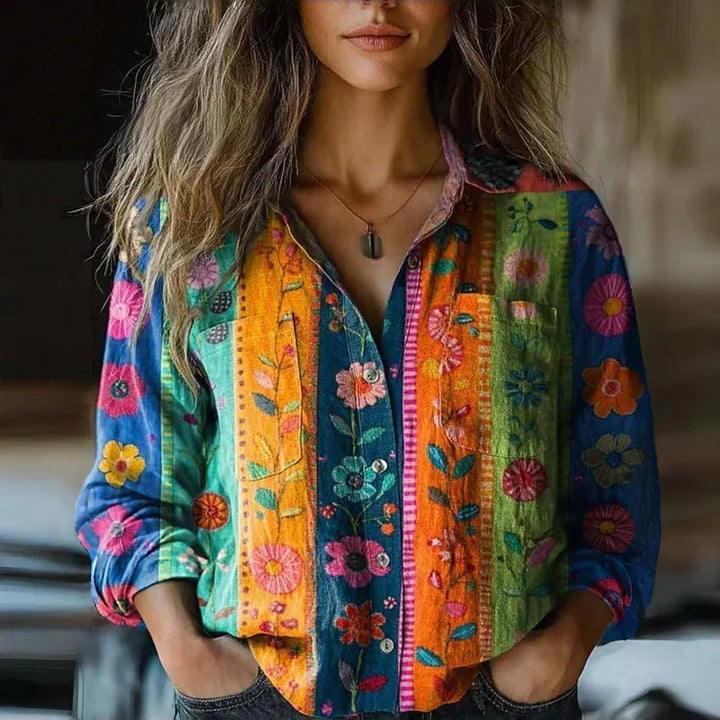 Fiona | Bohemian Vintage Blouse