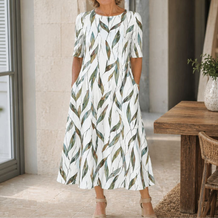 Debbie | Effortless Floral Midi Dress