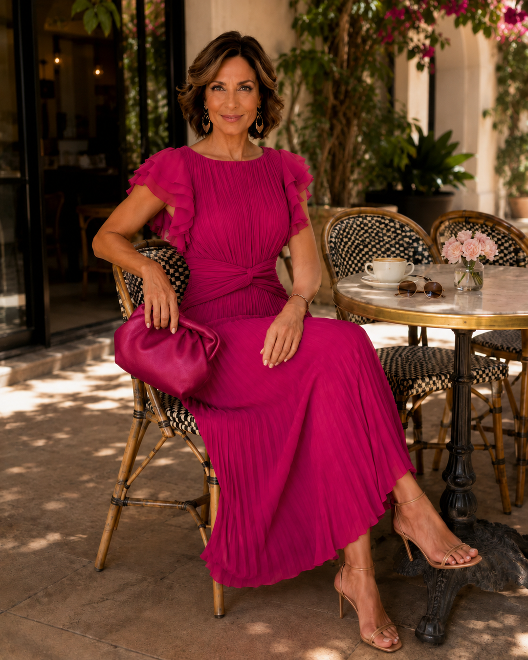 Maribel | Classic Pleated Dress
