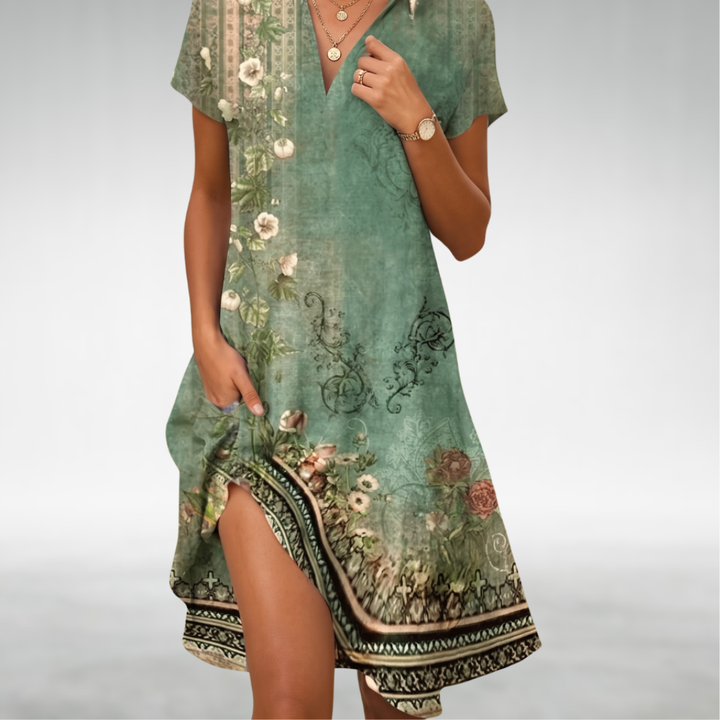 Kathleen | Lightweight Comfort Midi Dress