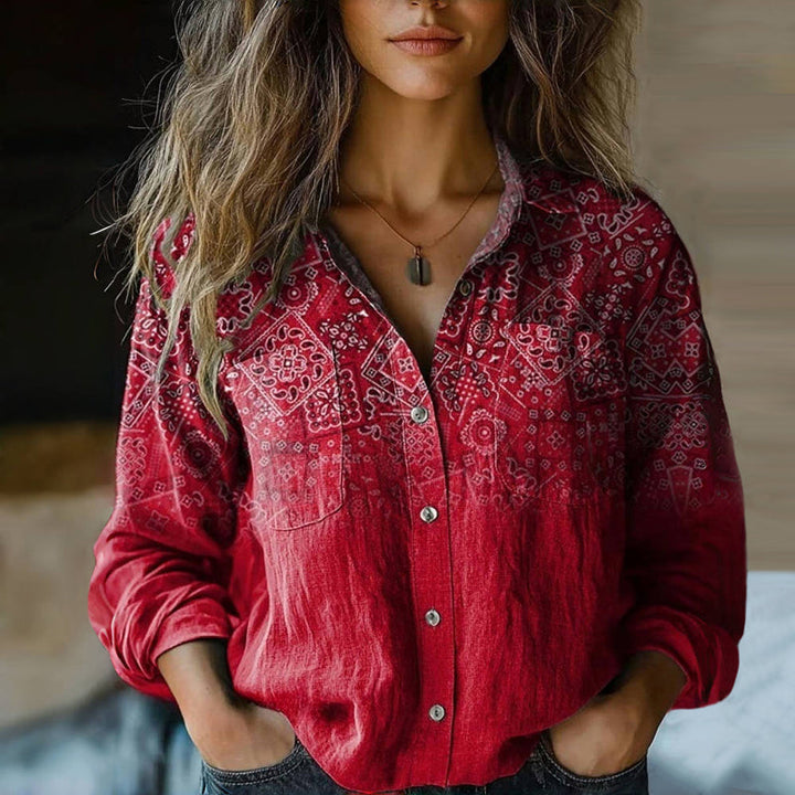 Fiona | Bohemian Vintage Blouse