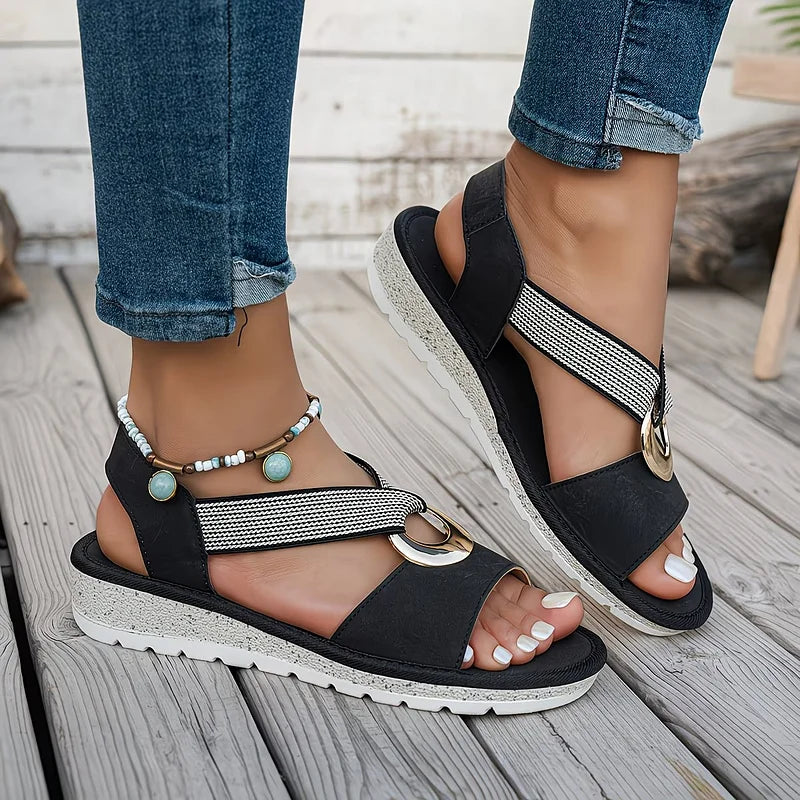 Harper | Everyday Comfort Flat Sandals