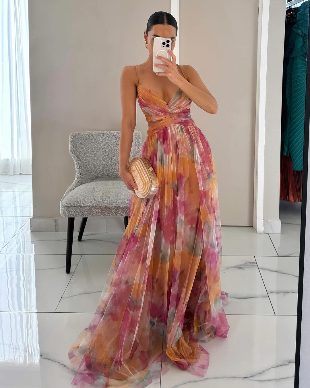 Julia | Enchanting Floral Maxi Dress
