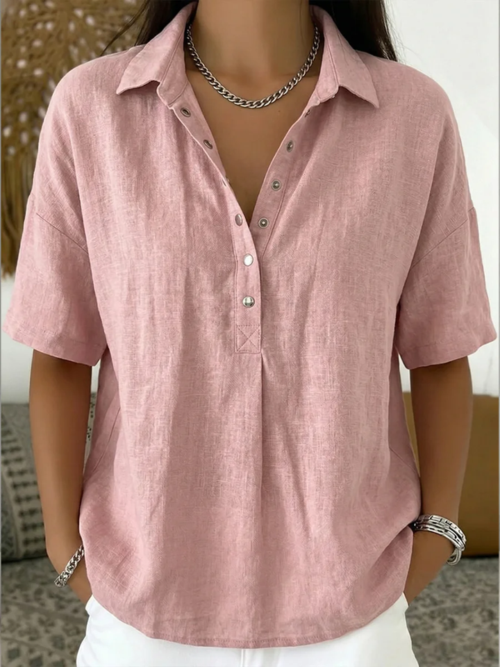 Zoe | Casual Button-Up Collar Shirt