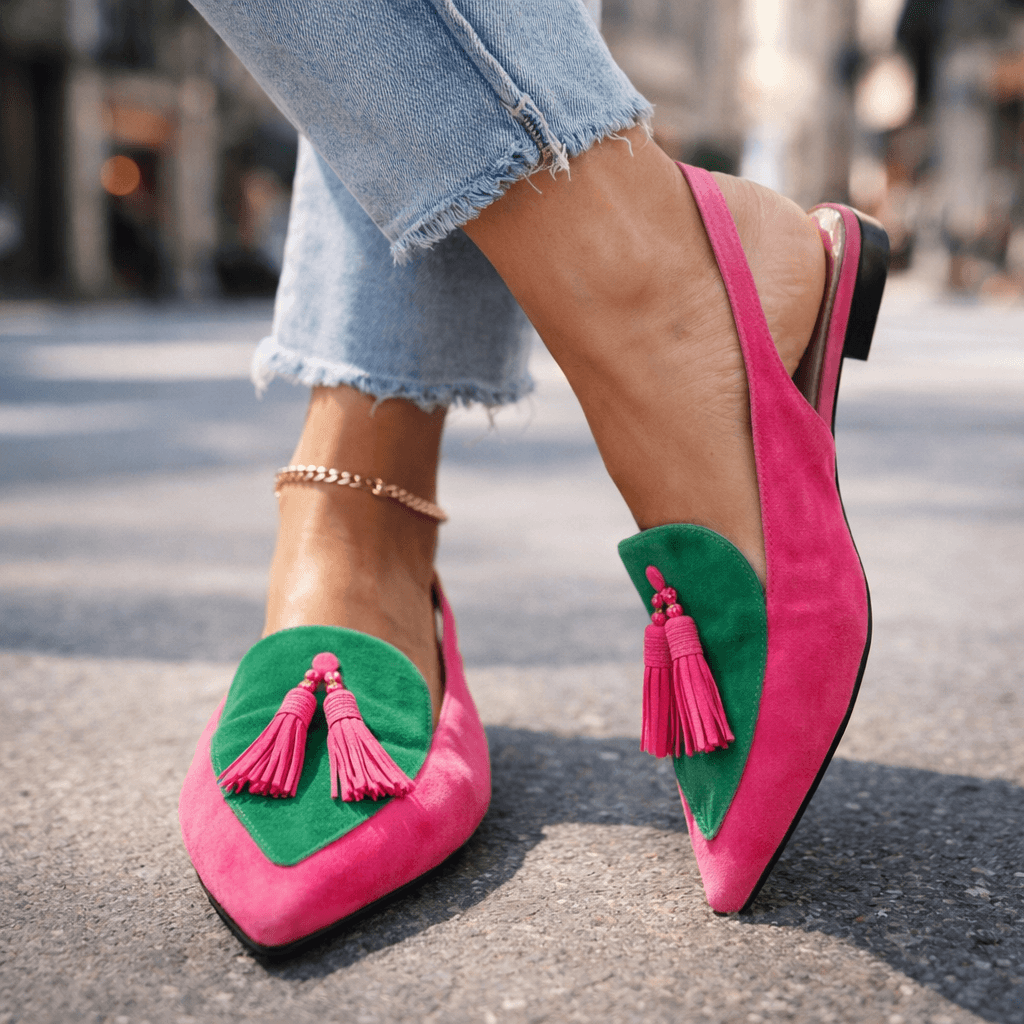 Penelope | Strappy Tassel Sandals