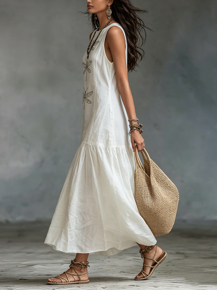 Lesley | Sleeveless Maxi Dress