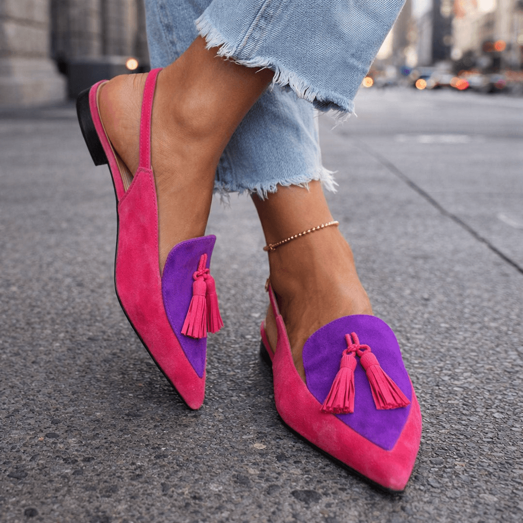 Penelope | Strappy Tassel Sandals