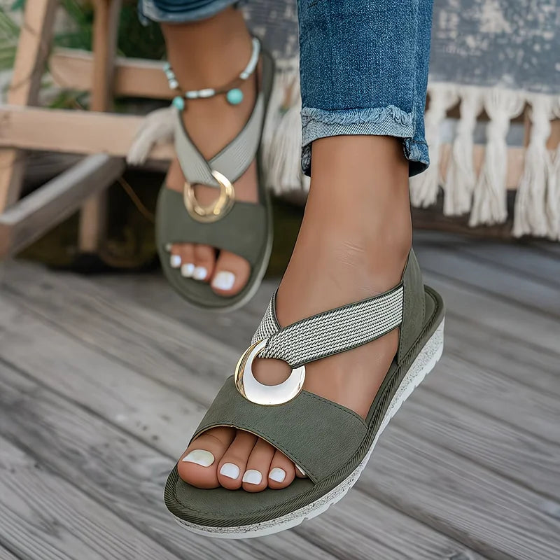 Harper | Everyday Comfort Flat Sandals