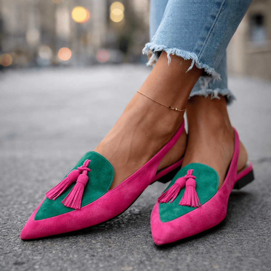Penelope | Strappy Tassel Sandals