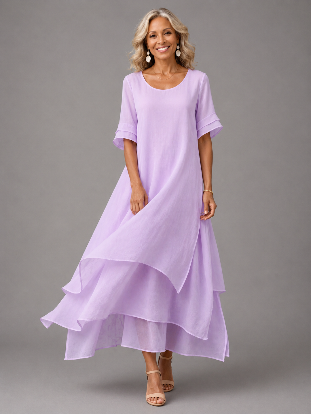 Brenda | Flowing Grace Maxi Dress