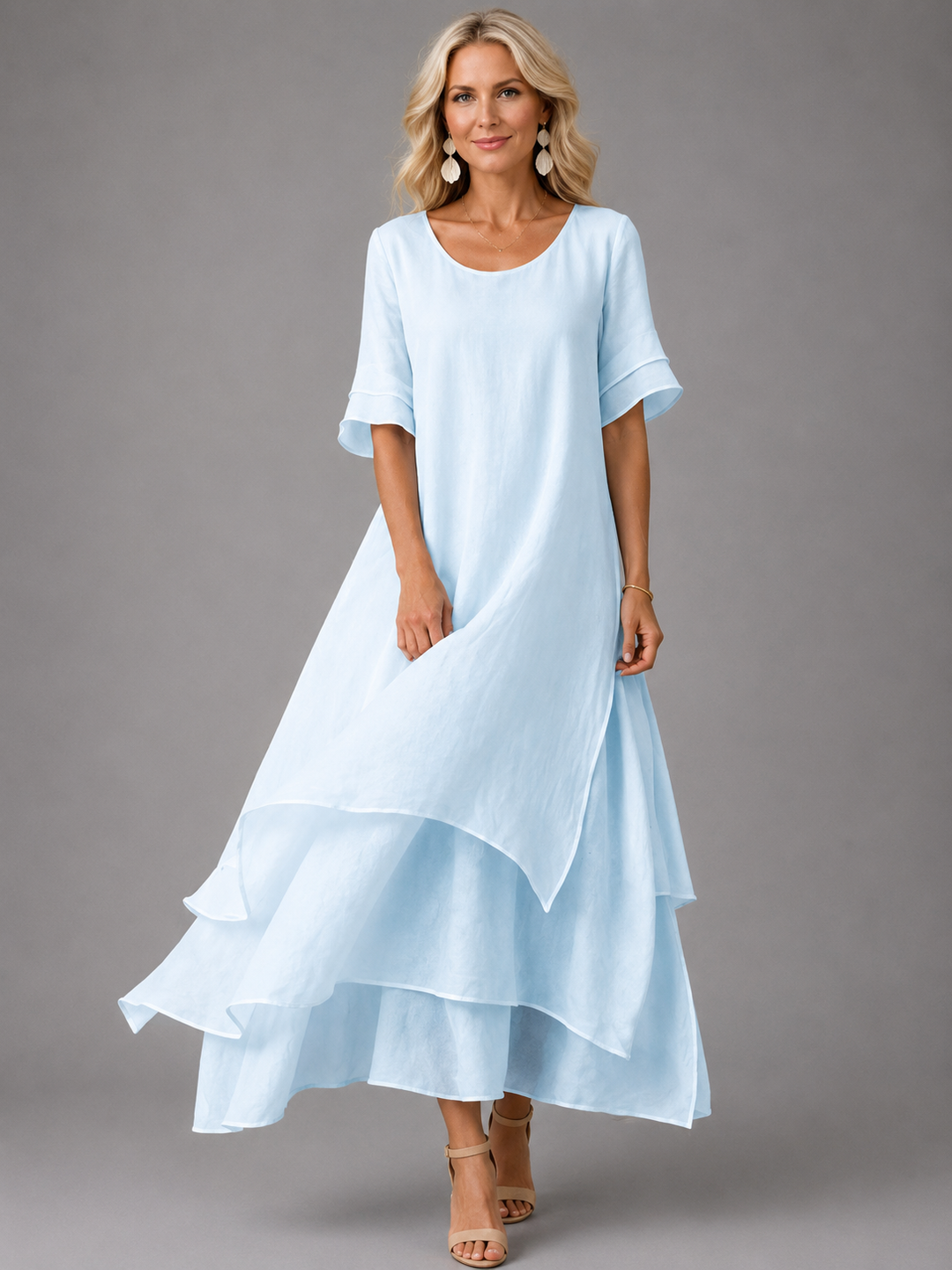Brenda | Flowing Grace Maxi Dress