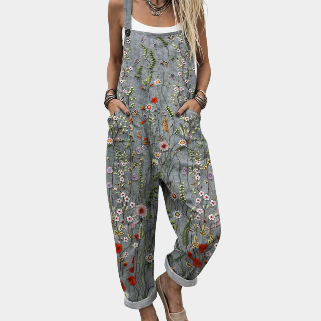 Lorraine | Printed Comfort Overalls