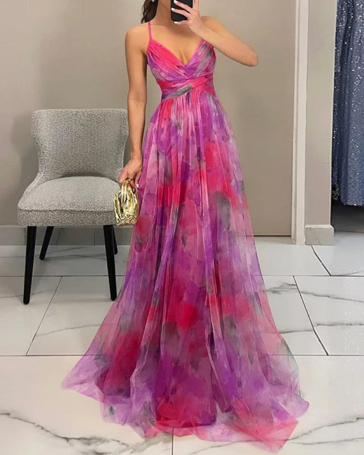 Julia | Enchanting Floral Maxi Dress