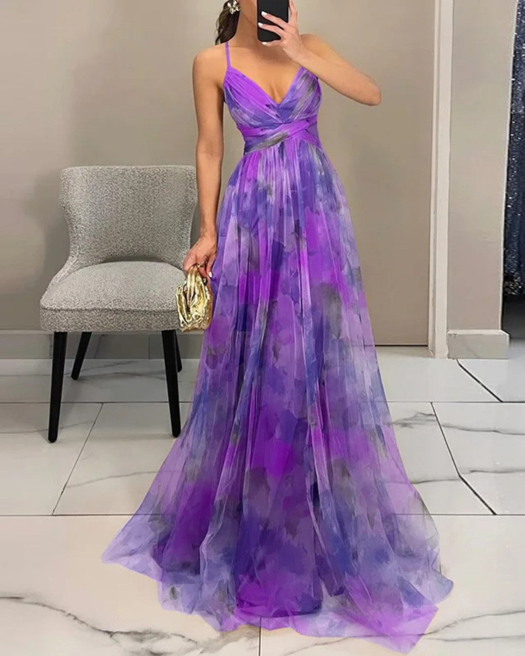 Julia | Enchanting Floral Maxi Dress