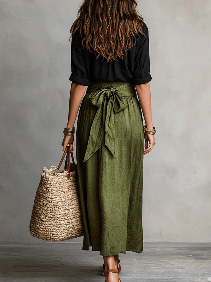 Beverley | Top & Midi Skirt Set