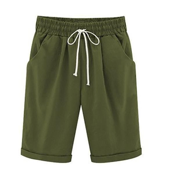 Carol | Relaxed Fit Cotton Shorts