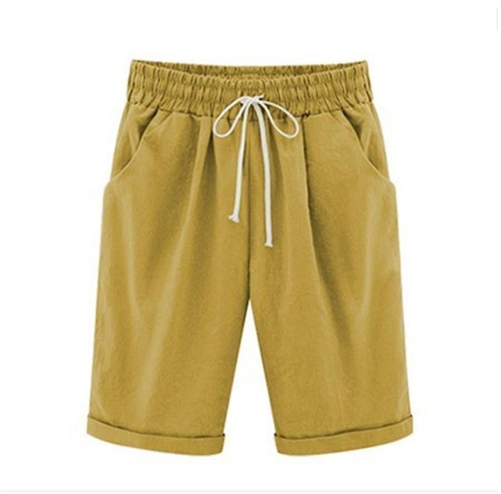 Carol | Relaxed Fit Cotton Shorts
