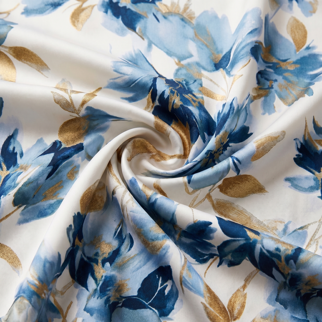 Celeste | Floral Wrap Waist Midi Dress