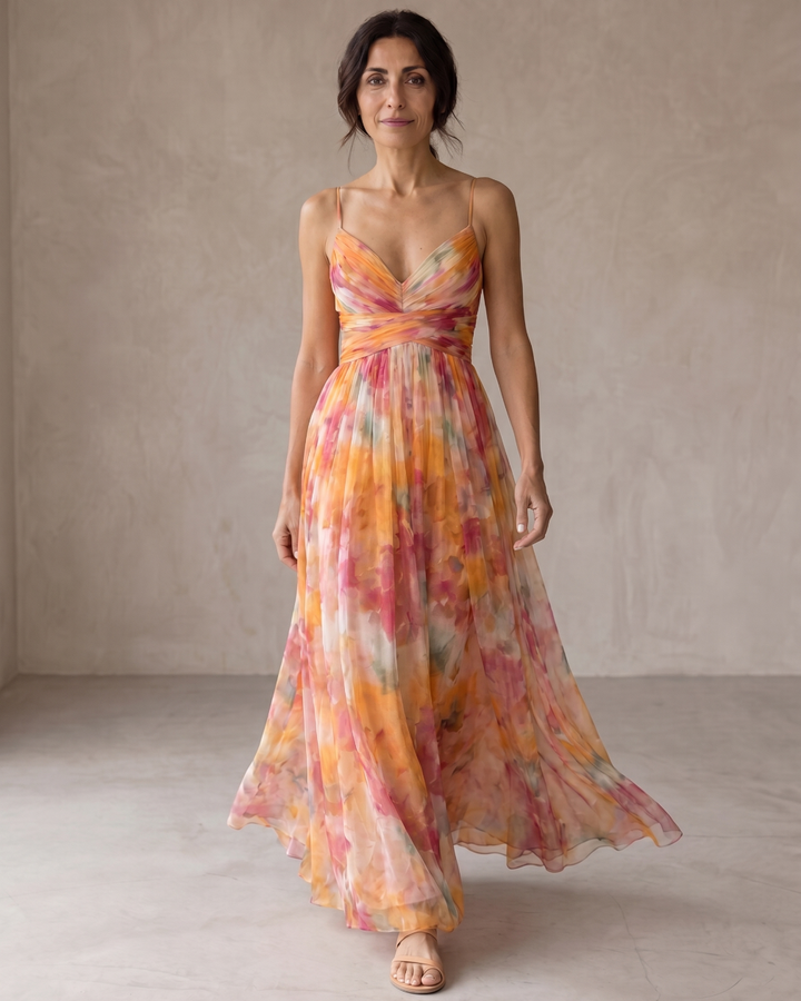 Julia | Enchanting Floral Maxi Dress