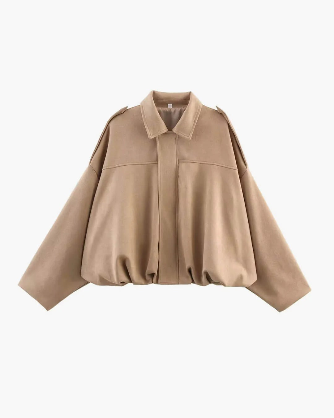 Yvonne | Faux Suede Bomber Jacket