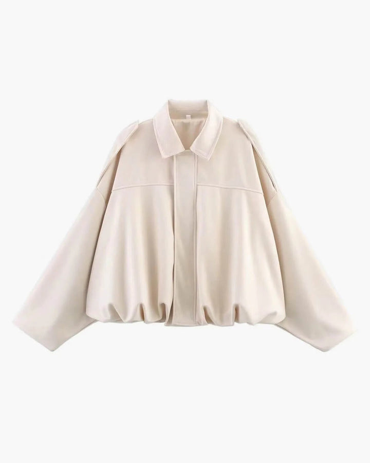 Yvonne | Faux Suede Bomber Jacket