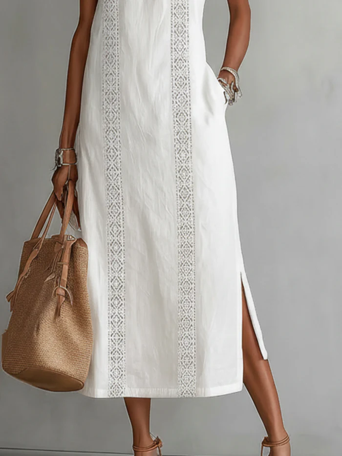 Eliza | Strappy Chiffon Maxi Dress